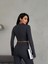 Slim Fit Yüksek Bel Toparlayıcı Crop Kadın 2’li Tayt Takım 5