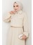 Ceket Elbise Ikili Takım 1433 - Bej 2