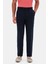 Ds Damat Regular Fit Lacivert Düz Kumaş Pantolon 1