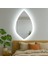 Natura LED Ayna – Damla Formlu Modern Duvar Aynası 4