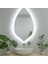 Natura LED Ayna – Damla Formlu Modern Duvar Aynası 6