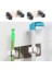 Pratik Organizer 4lü Yapışkanlı Fırça Paspas Mop Fırça Sabitleyici Ergonomik Alet Aparatı 5