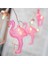 10&amp;apos;lu Pilli LED Flamingo Dekoratif Işık Zinciri Aydınlatma 1,5 mt (5148) 4