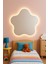 LED Işıklı Yıldız Formlu Dekoratif Ayna – Çocuk Odası Dekoru 1