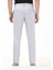 Açık Gri Düz Dokuma Slim Fit Casual Pamuk Karışımlı Pantolon 5