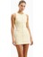 Tailored Button Down Mini Dress Kadın Elbise 5
