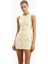 Tailored Button Down Mini Dress Kadın Elbise 6