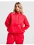Phoenix Kadın Kırmızı (Içi Polarlı Loose Fıt ) Sweatshirt-Sportxoutlet 1