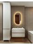 100X70 cm Gün Işığı LED Dekoratif Banyo Aynası 1
