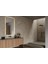 70X40 cm Gün Işığı LED Dekoratif Banyo Aynası 3