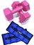 El ve Ayak Bilek Ağırlığı 2x1 kg Kum Torbası ve 2X1KG Dambıl Dumbell Seti Ağırlık Setleri 8