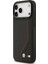 iPhone 17 Pro Max Uyumlu Kılıf Bmw Lisanslı M-Safe Şarj Metal Bmw ve M Logolu Pu Karbon 3