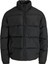Jjmaze Puffer Collar Siyah Erkek Mont 2