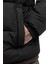 Jjmaze Puffer Collar Siyah Erkek Mont 6