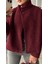 Bordo Buklet Yarım Balıkçı Mont 3
