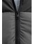 Jjmaze Puffer Collar Grı Erkek Mont 5