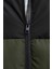 Jjmaze Puffer Collar Haki Erkek Mont 5