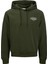Jjmakoto Sweat Hood Haki Erkek Sweatshirt 1