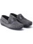 Gri Süet Casual Loafer 7