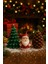 3’lü Yılbaşı Temalı Masa ve Ev Dekoru Noel Baba Kozalak ve Çam Ağacı Temalı Mum yılbaşı Hediye Seti 2