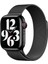 Apple Watch 11 46MM Kordon Kayış Metal Hasır Örgülü 1