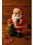 Noel Baba Figürlü yılbaşı Christmas Şık Renkli Dekoratif El Yapımı Süs polyester Hediye Biblo 25 cm 4