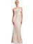 Satin Cross Strap Halter Gown Maxi Kadın Elbise 5