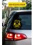 Arabada Bebek Var Araba-Motosiklet Cam Etiket Sticker - Unisex 3