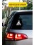 Arabada Bebek Var Araba-Motosiklet Cam Etiket Sticker - Erkek 3