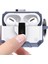 Apple Airpods Pro 3 Uyumlu Karbonfiber Dokulu Darbe Emici Airbag Korumalı Tpu Zırh Kılıf 2