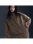 24.7 Dri-Fit Half-Zip Soft Knit Training Kahverengi Oversize Bol Kesim Sweatshirt -HQ8188-233 7