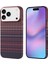 iPhone 17 Pro Max Kılıf M-Safe Şarj Özellikli Karbon Fiber Görünümlü Ecrz Nekst Kapak - Kırmızı 1