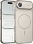 iPhone 17 Air Kılıf Ecrz M-Safe Şarj Özellikli Kamera Korumalı Formen Kapak - Gümüş 2