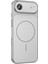 iPhone 17 Air Kılıf Ecrz M-Safe Şarj Özellikli Kamera Korumalı Formen Kapak - Gümüş 5