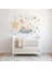 Blok Design Bebek Odası Için Uyuyan Bebek Temalı Duvar Sticker 1