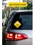 Arabada Bebek Var Araba-Motosiklet Cam Etiket Sticker - Erkek 3