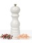 Beyaz Ahşap Tuz ve Karabiber El Değirmeni Öğütücü Grinder 18 Cm 1