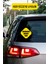 Arabada Bebek Var Araba-Motosiklet Cam Etiket Sticker - Unisex 3