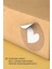 Kalp Desenli Sticker Paketleme Kargo Ambalaj Etiketi - 4X4CM 70 Adet 2