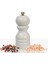 Beyaz Ahşap Tuz ve Karabiber El Değirmeni Öğütücü Grinder 12 Cm 1