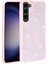 Galaxy S23 Plus Kılıf Parlak Taşlı Tasarım Aden Ston Kapak-Pembe 1