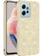Xiaomi Redmi Note 12 4g Kılıf Aden Shining Silikon-Gold 1