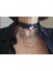 Hakiki Deri Siyah Choker Kolye 1