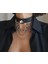 Hakiki Deri Siyah Choker Kolye 6