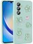 Galaxy A23 4g Kılıf Kabartma Figürlü Parlak Aden Toys Silikon Kapak-Açık Yeşil 1