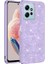 Xiaomi Redmi Note 12 4g Kılıf Aden Shining Silikon-Mor 1