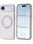 iPhone 17 Air Kılıf M-Safe Şarj Özellikli Standlı Hzrv Proton Silikon Kapak - Gri 1