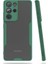 Galaxy S21 Ultra Kılıf Aden Parfe Kapak-Koyu Yeşil 1