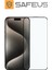 iPhone 15 Pro Tam Kaplayan Toz Filtreli Parmak İzi Bırakmayan Safir Ekran Koruyucu Cam 2