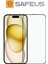 iPhone 15 Tam Kaplayan Toz Filtreli Parmak İzi Bırakmayan Safir Ekran Koruyucu Cam 2